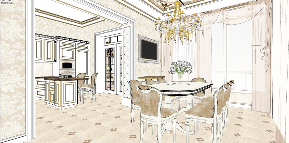 Эскизный дизайн-проект частного жилого дома