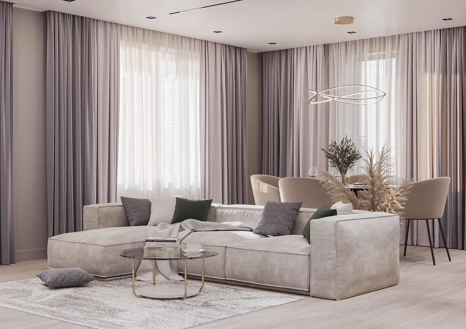 Дизайн-проект ЖК Академгородок