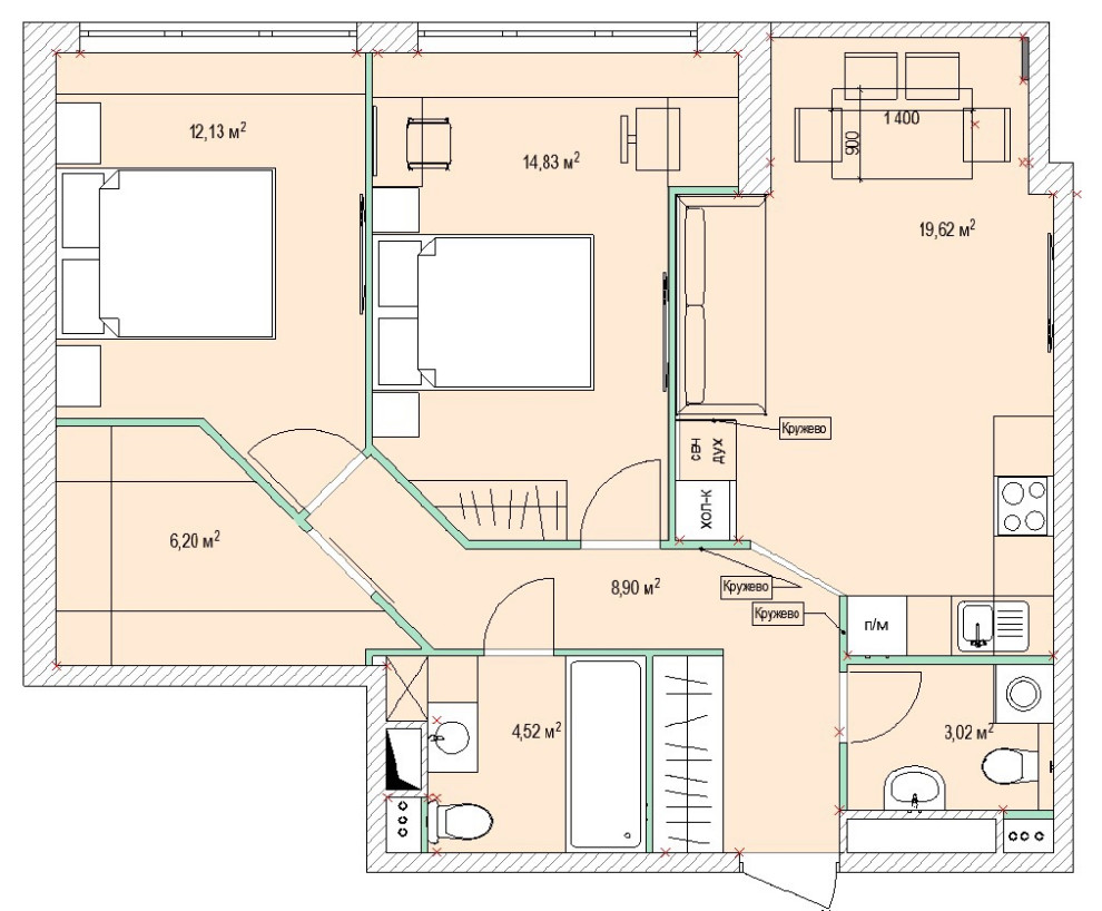 Обложка проекта: ЖК ,,Родной Город’’