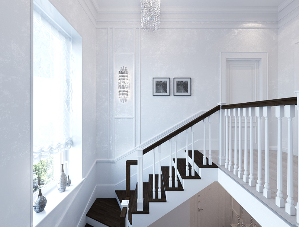 Дизайн дома площадью 136 кв.м в классическом стиле