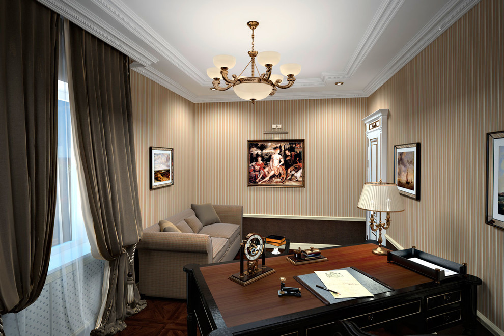 The villa interior Dedovitsa by Alpina Group & Ideя-LAB