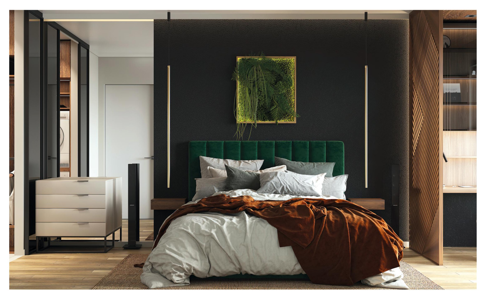 Спальня комната