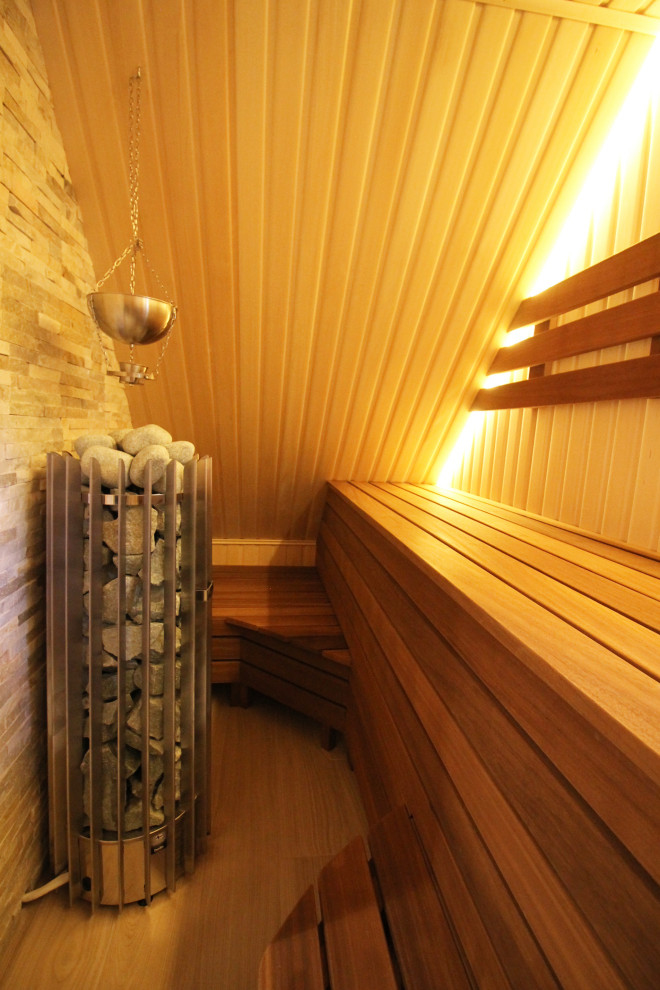 Срубовой коттедж в Рощино