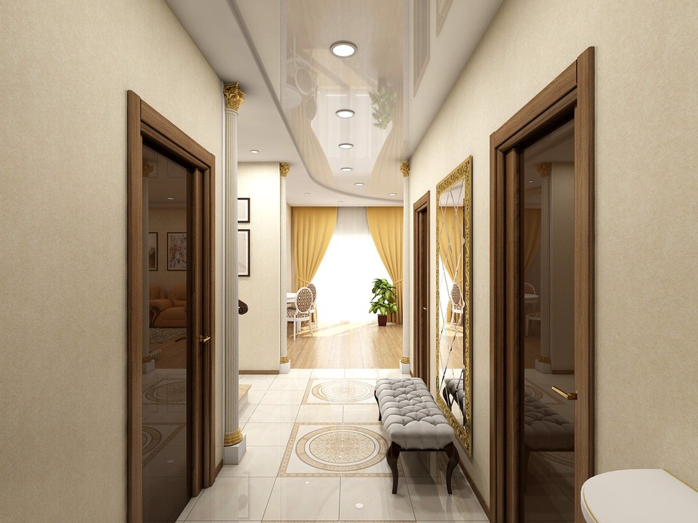 Интерьер жилого дома в Академгородке