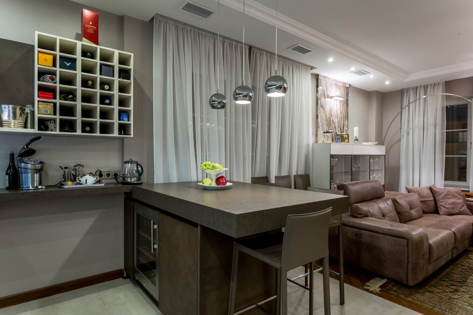 Кухня Leicht Classic FS-A / Concrete-A