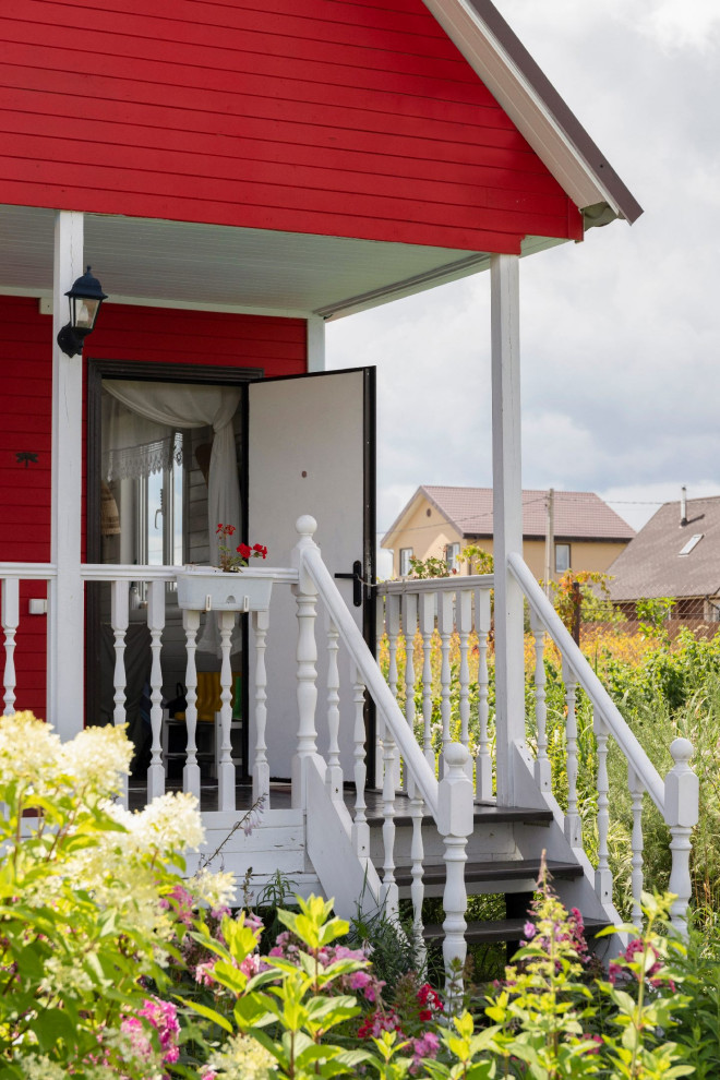 Дачный дом 57 м² с фруктовым садом в Подмосковье