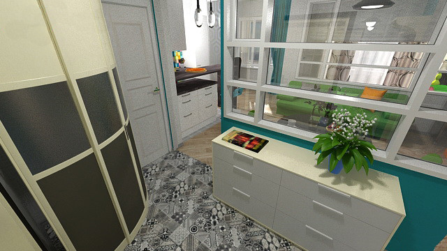 ДИЗАЙН-ПРОЕКТ КВАРТИРЫ В ЖК « МИНИПОЛИС САМОЦВЕТЫ»