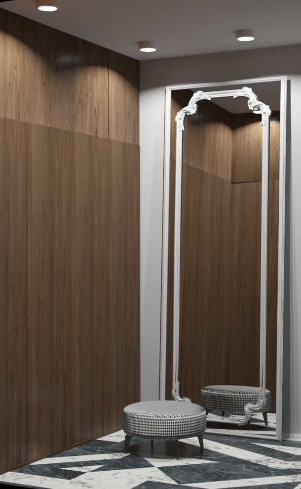 Просторная квартира с гостевой в классическом стиле