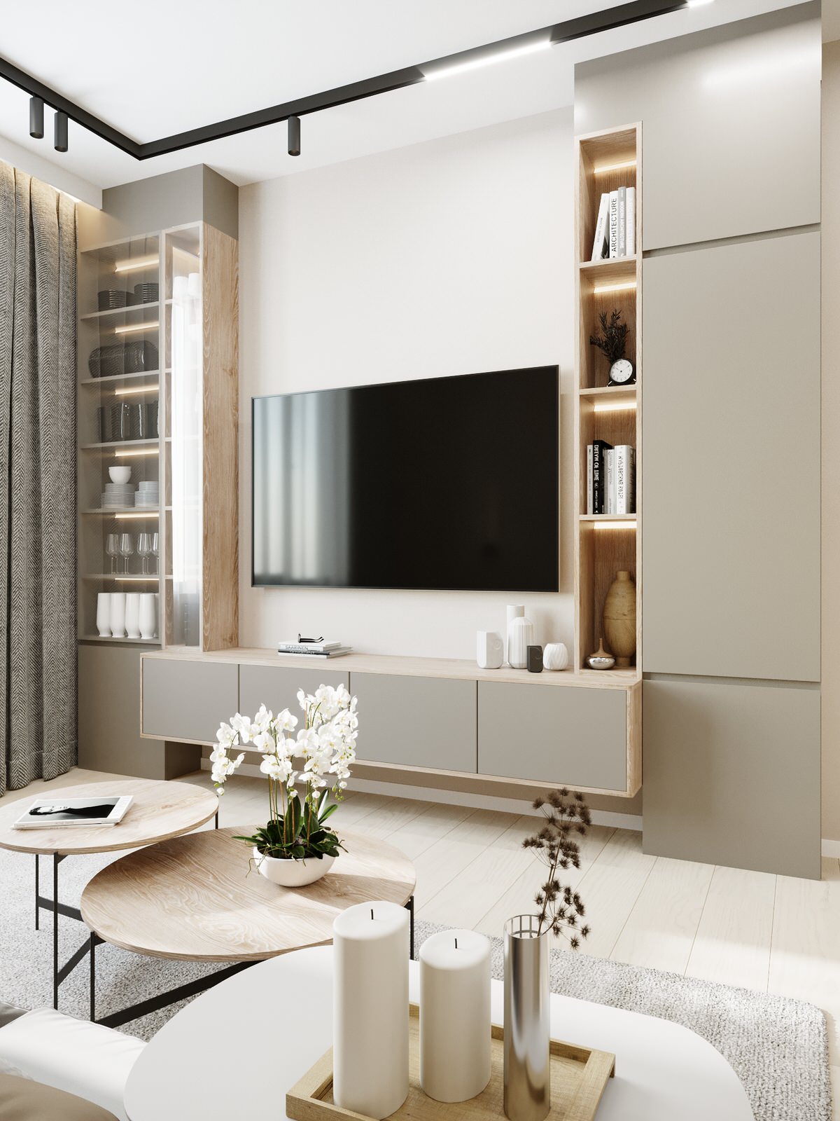 Дизайн-проект квартиры на Рублевском шоссе