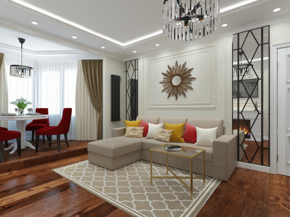 Обложка проекта: Квартира в стиле современная классика для молодой семьи