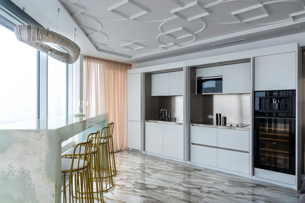 2-х уровневый пентхаус в стиле Арт-Деко