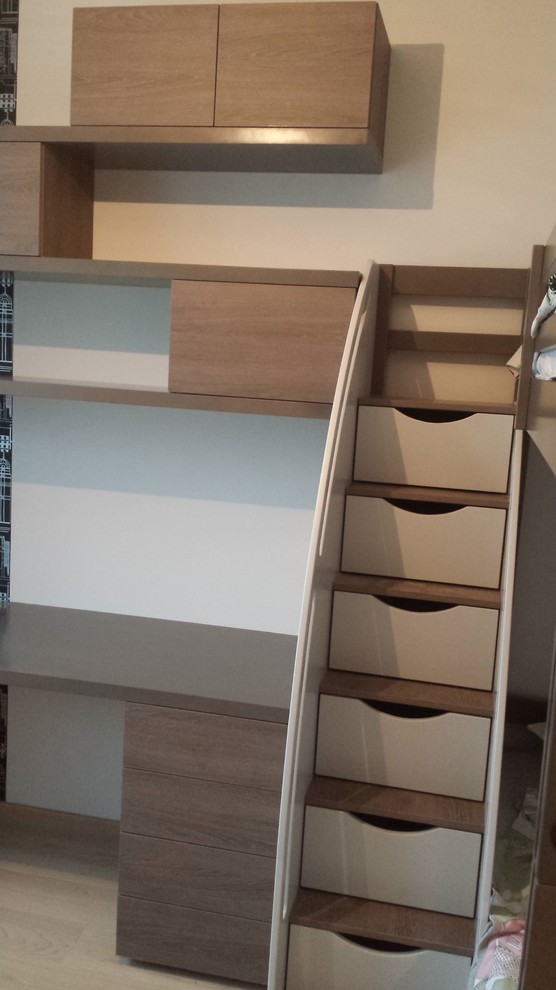 Спальня для 2-х мальчиков с рабочей зоной