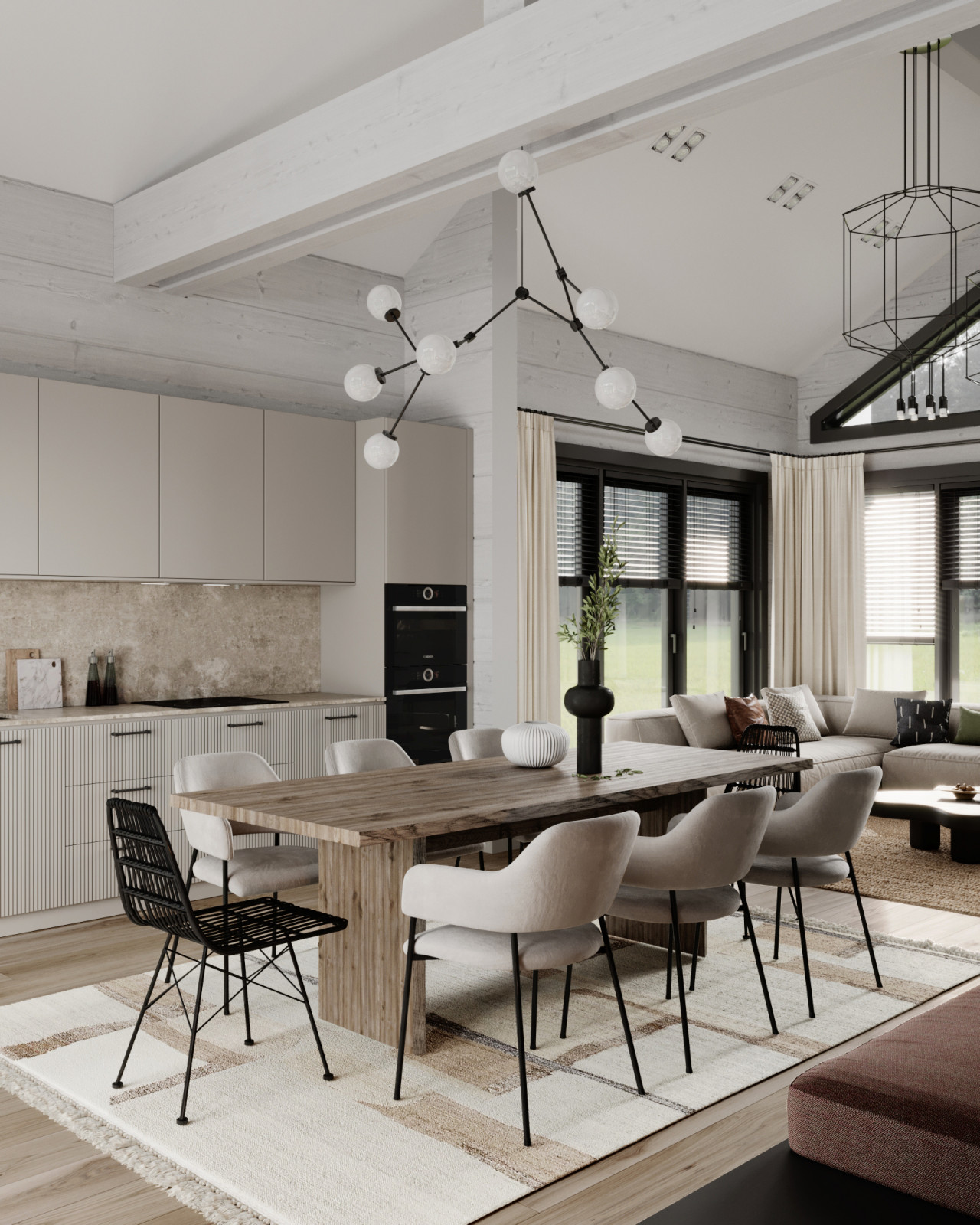 Разработка дома-образца для выставки загородной недвижимости Open Village