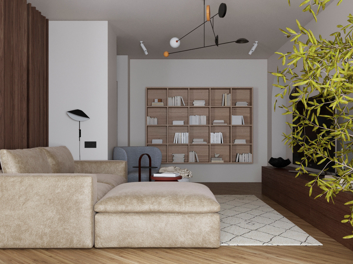 КВАРТИРА В СКАНДИНАВСКОМ СТИЛЕ