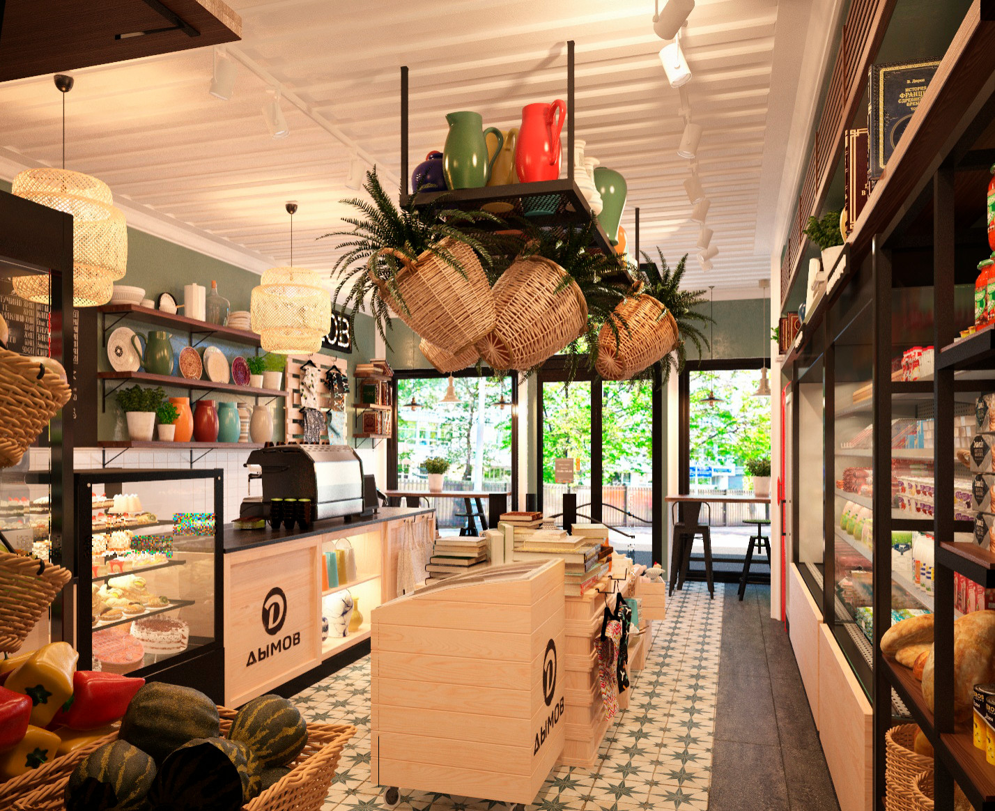 Концепция магазина "Дымов"