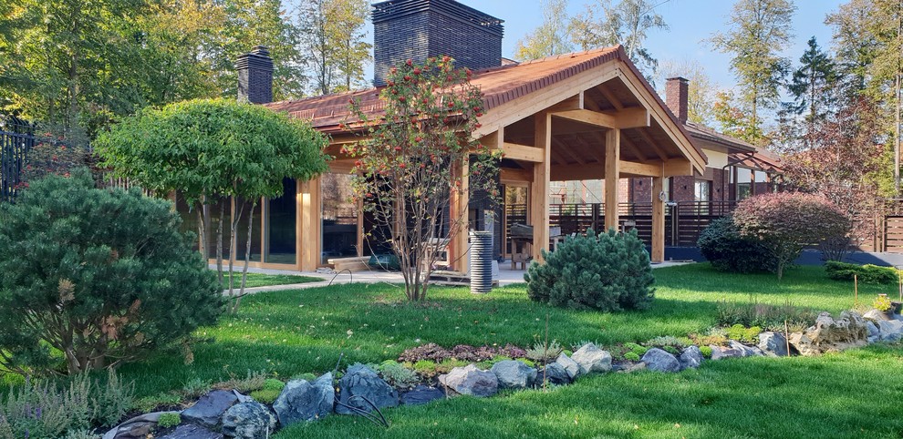 Обложка проекта: Современный ландшафтный дизайн.