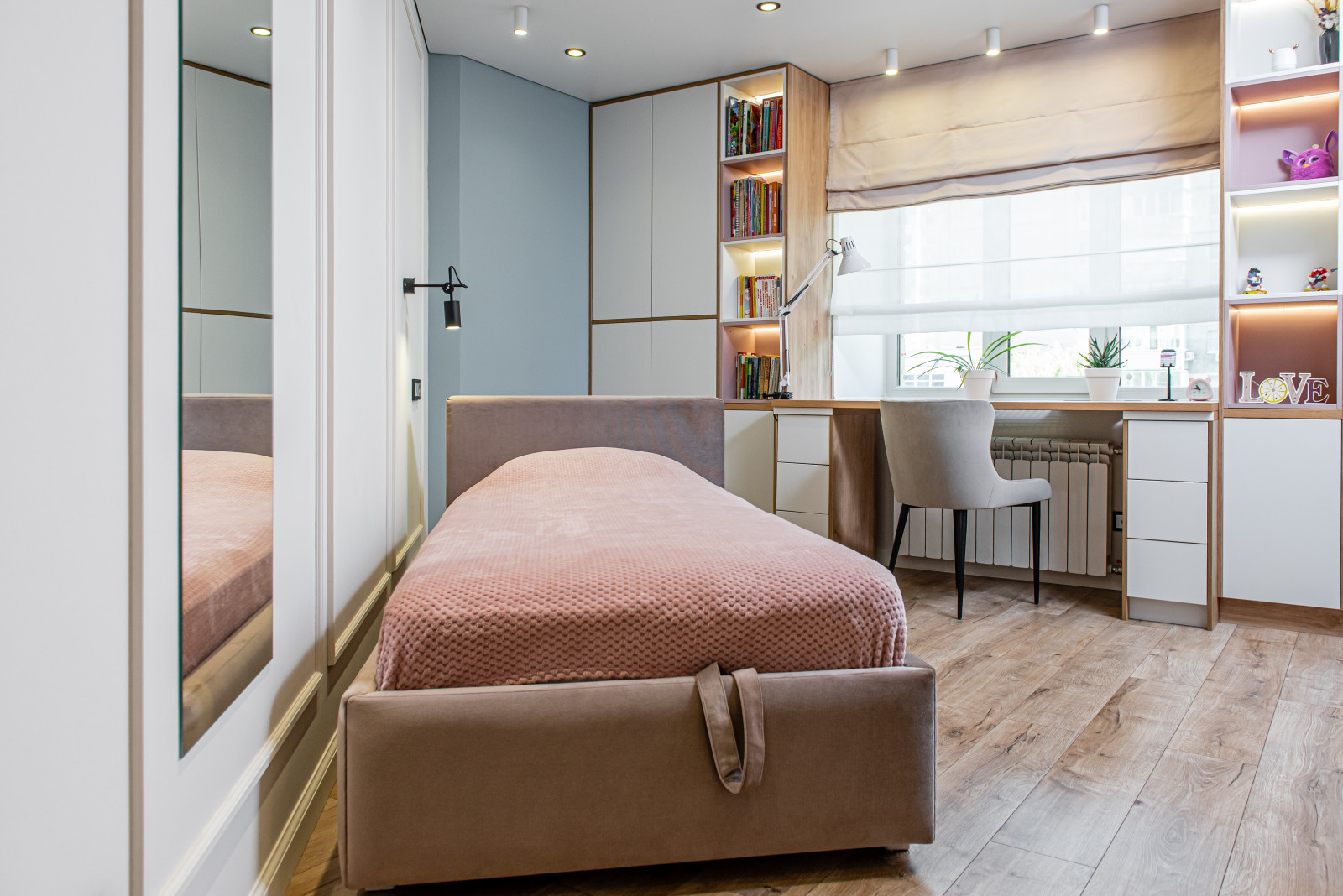 КОМНАТА МЕЧТЫ ДЛЯ ДЕВОЧКИ-ПОДРОСТКА: ИДЕАЛЬНЫЙ ДИЗАЙН