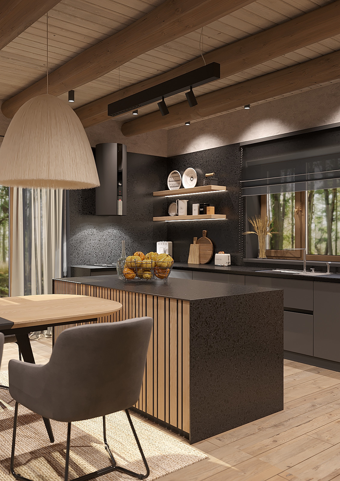 Дизайн-проект деревянного сруба