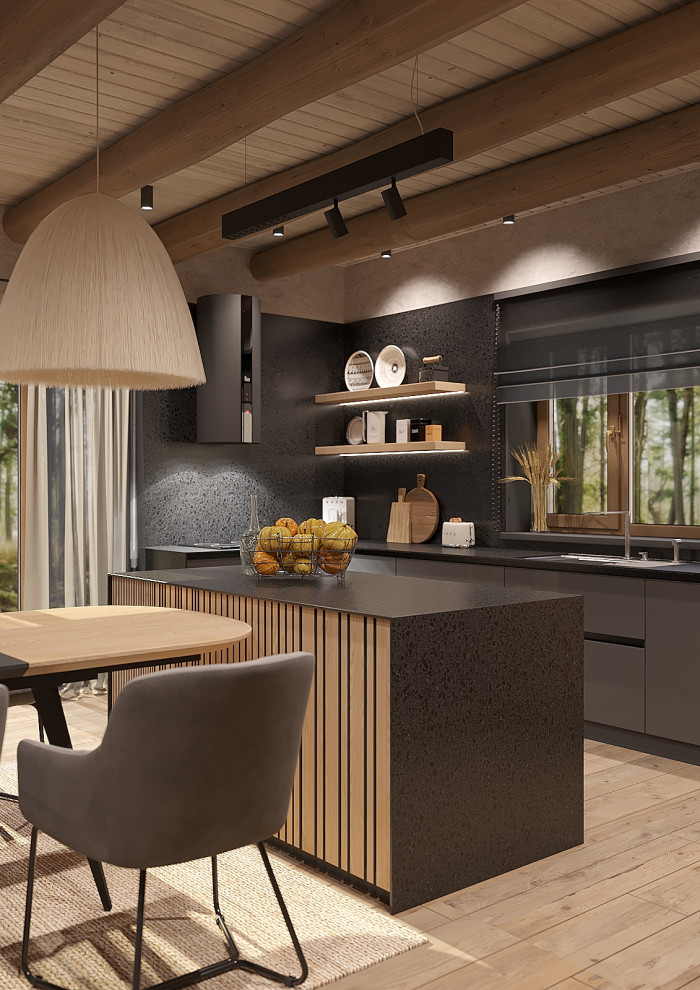 Дизайн-проект деревянного сруба