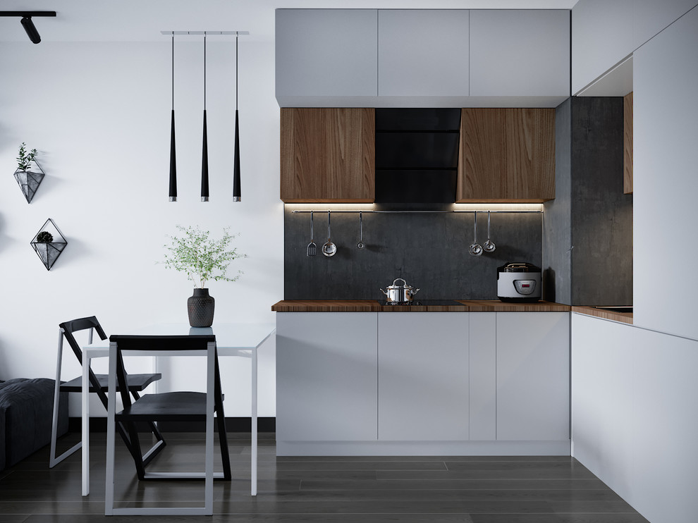 Black&White Apartment in Krakau