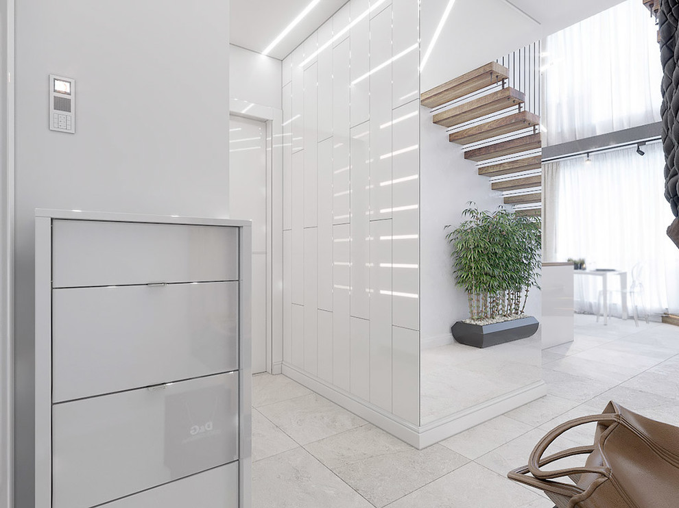 Интерьер двухуровневой квартиры