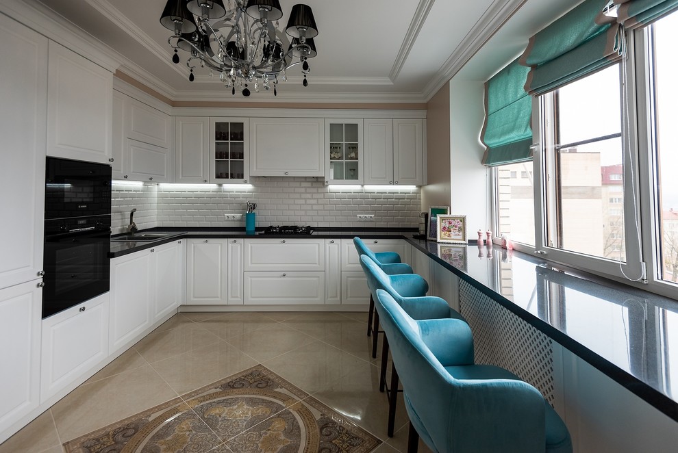 Обложка проекта: Гостиная-кухня фото ЖК "Аристократ"