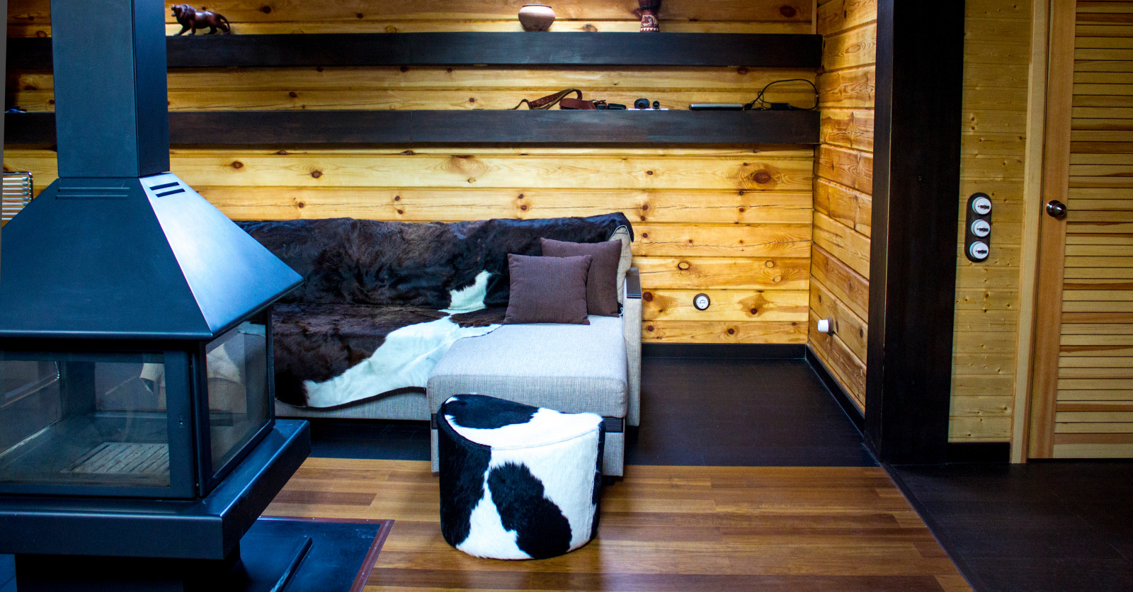 гостиная коттедж "шале на палубе"