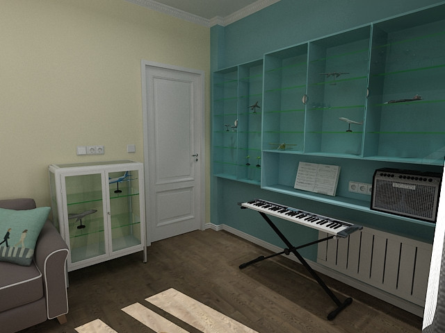 Дизайн-проект двухкомнатной квартиры