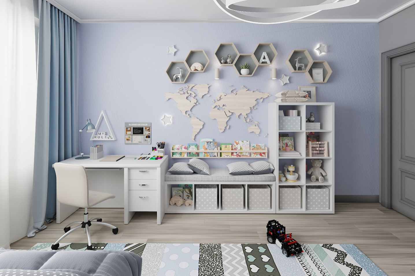 Трехкомнатная квартира в ЖК "Серебряный бор"