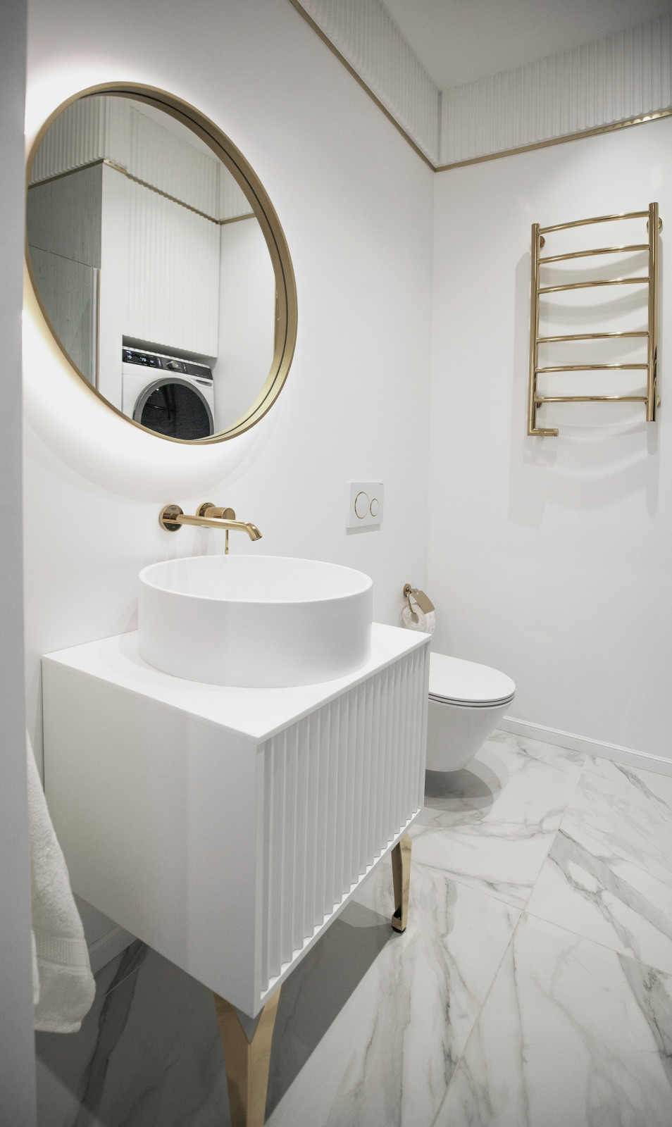 Фото реализации проекта "из двушки трешка"