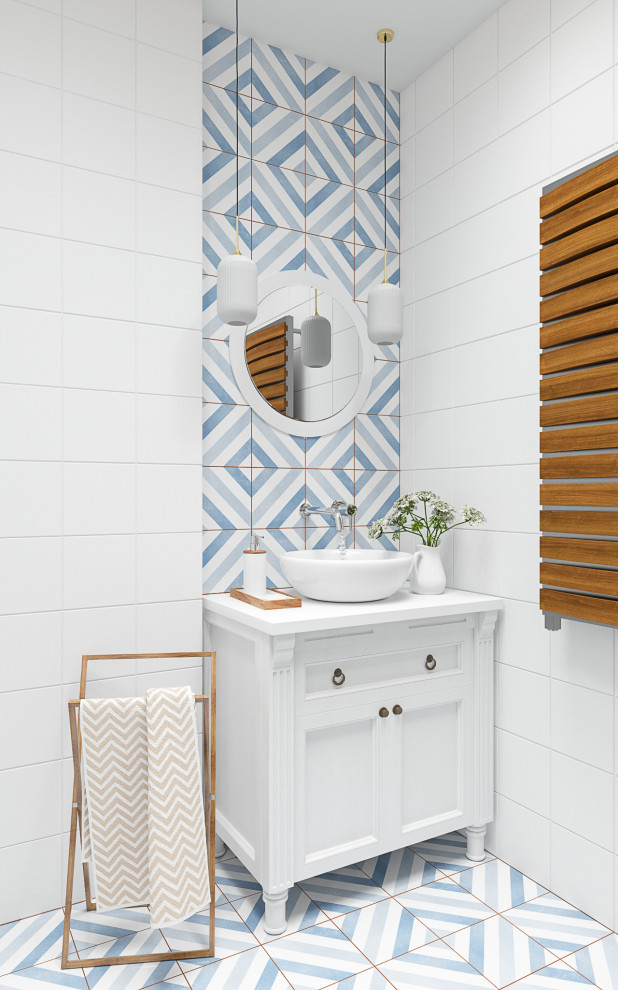 Ванная в скандинавском стиле