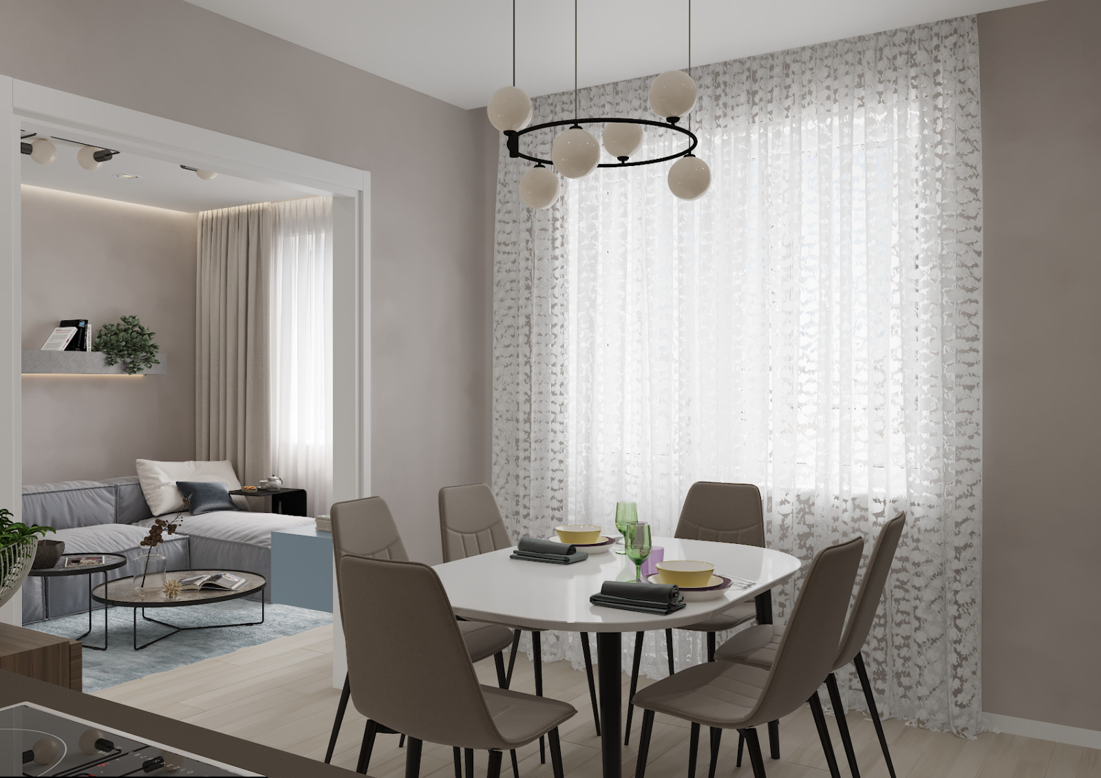 Дизайн проект  ЖК "Дом на Блюхера"