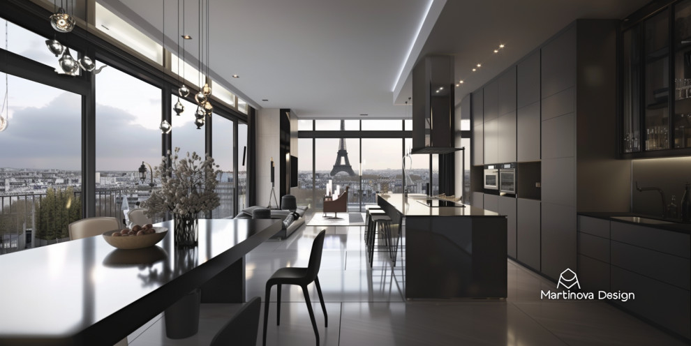 квартира в Париже