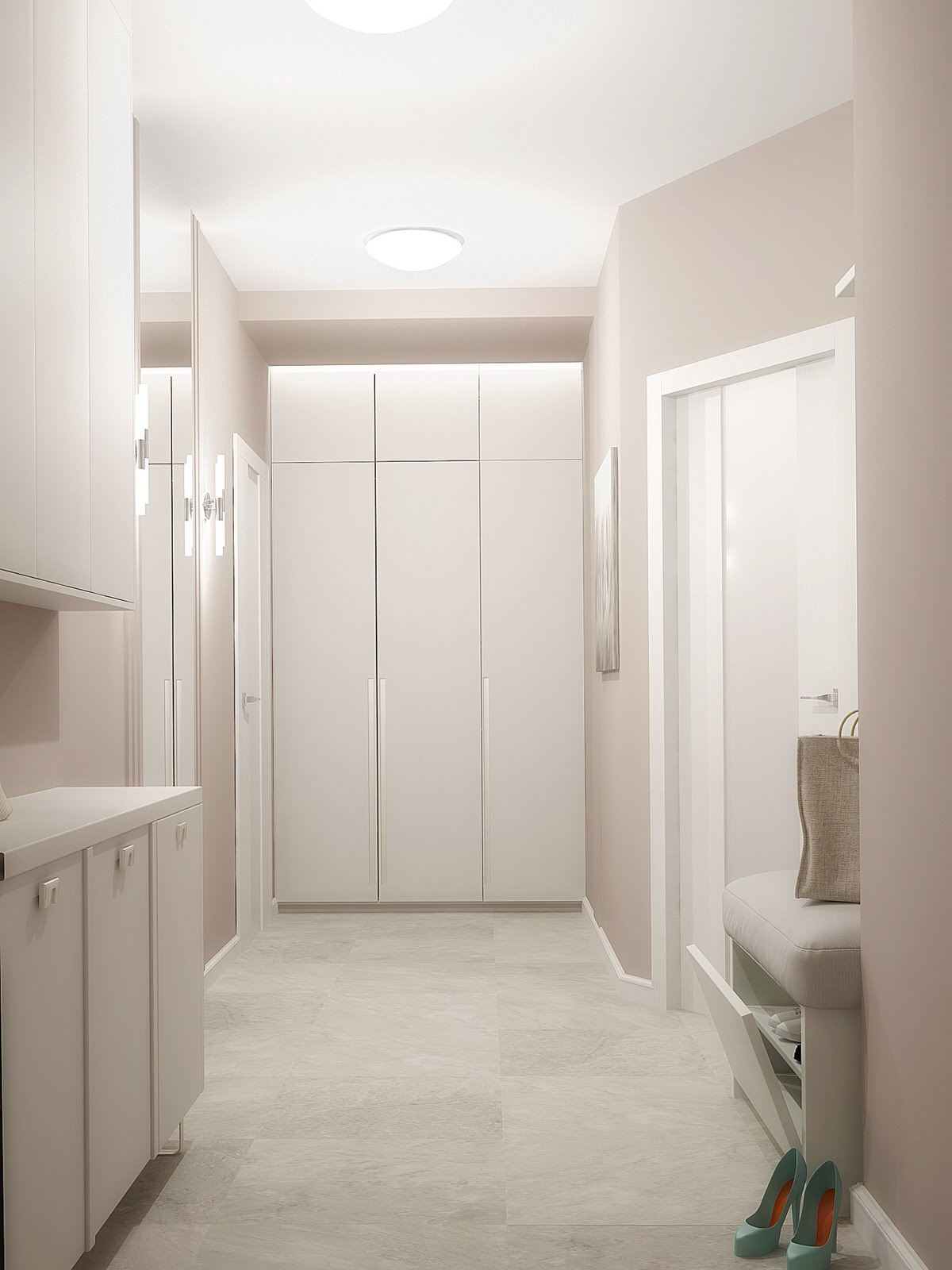 Обложка проекта: Прихожая в частном доме