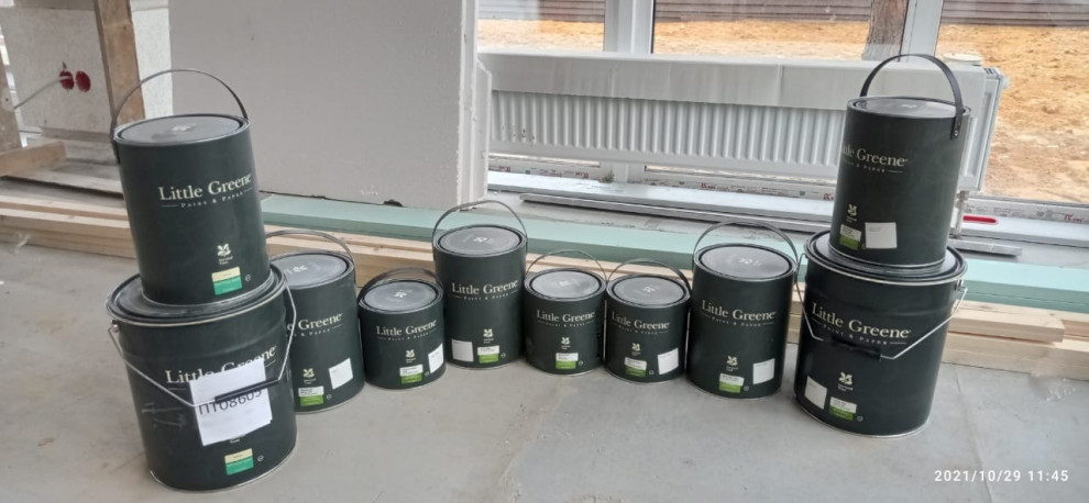 Ход стройки. Усадьба Шарапово. Дом.