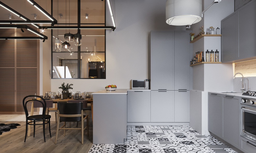 Квартира в мансарде