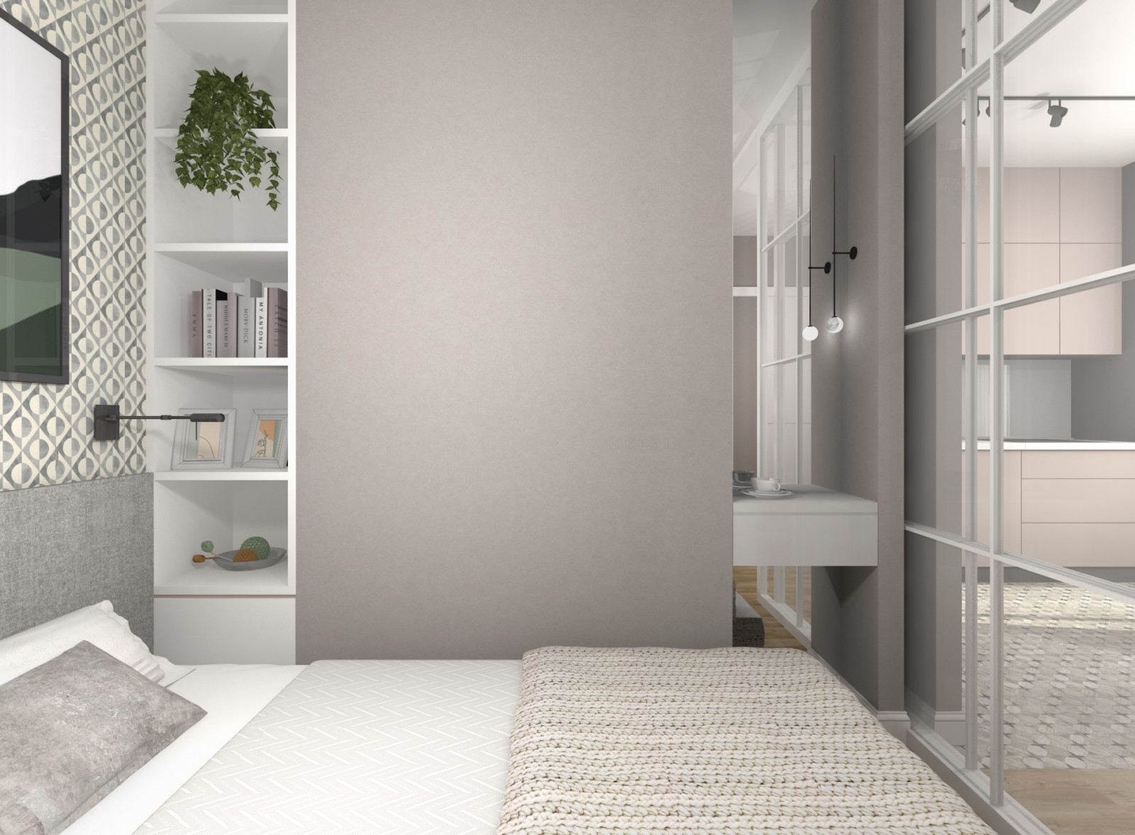 Однокомнатная квартира для троих