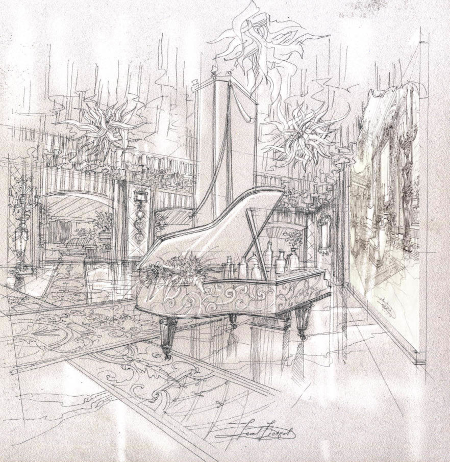 Эскизы - дизайн интерьера