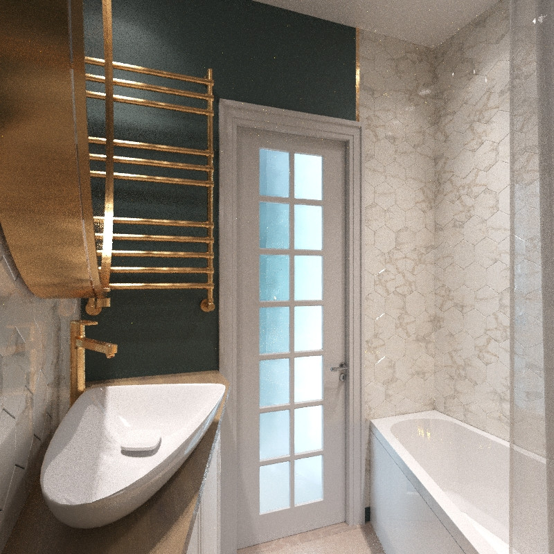 Санузел в современном стиле