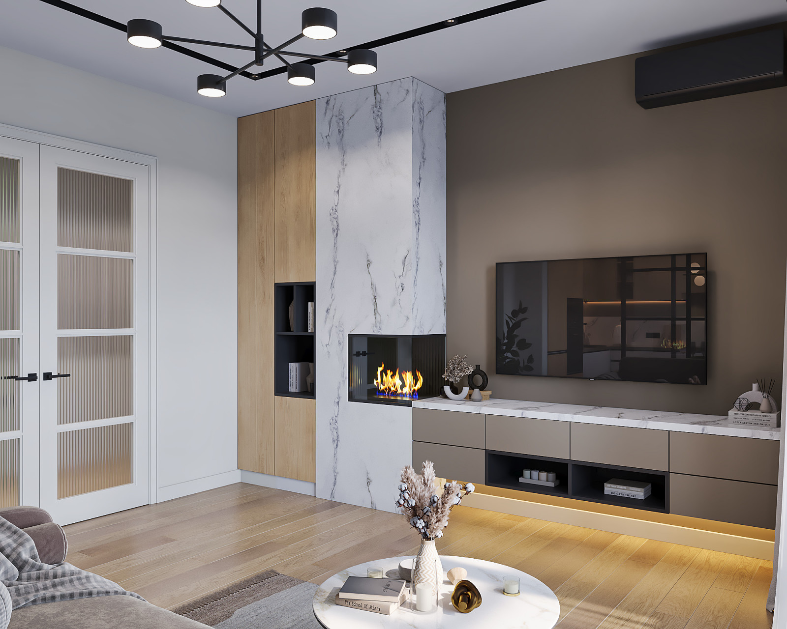 Дизайн проект квартиры, г. Ростов-на-Дону, 80 кв.м.