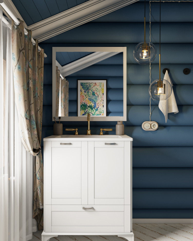 Авторский дом из бревна 135 м² для семьи с двумя детьми в КП Золотые Сосны