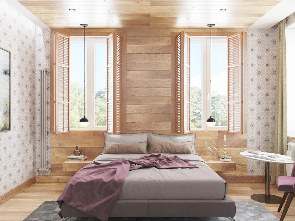 Спальня в загородном доме. 6 вариантов.