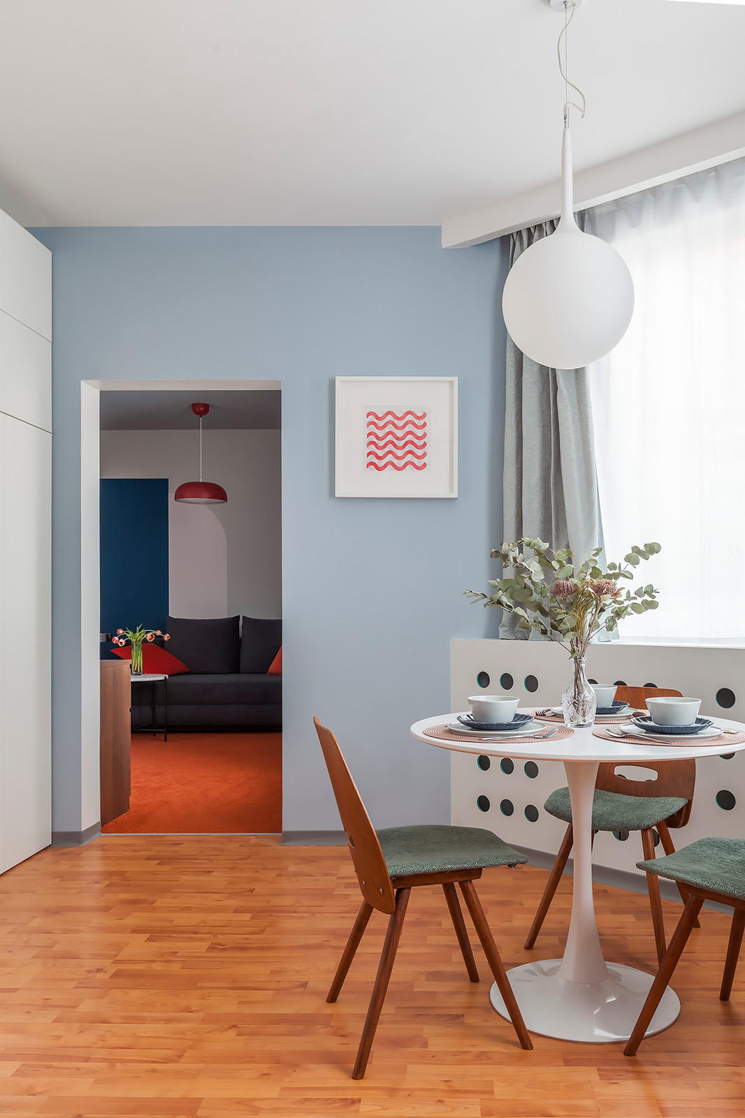 Houzz тур: Апартаменты под цвет костюма Супер Марио