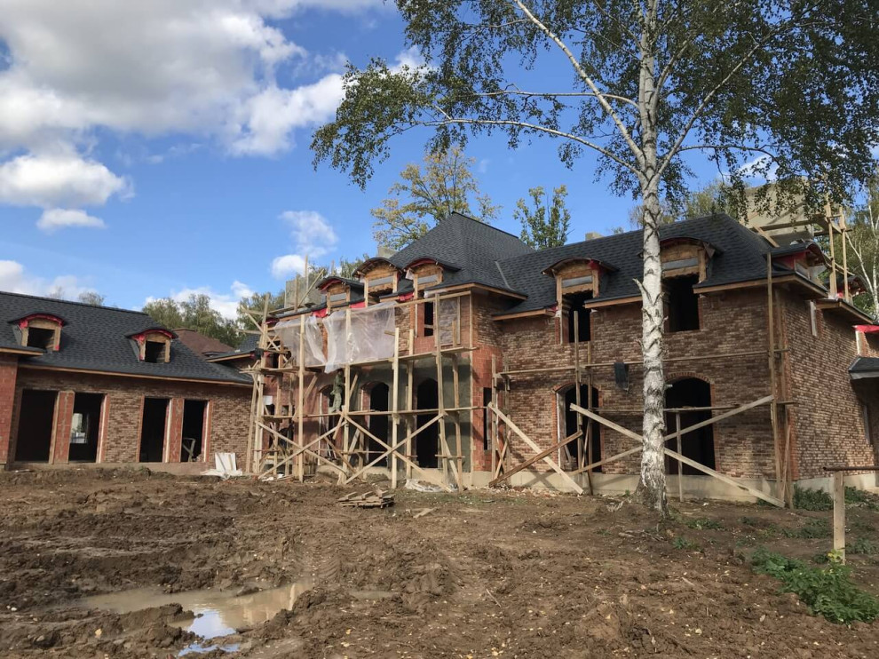 Строительство резиденции в Антоновке