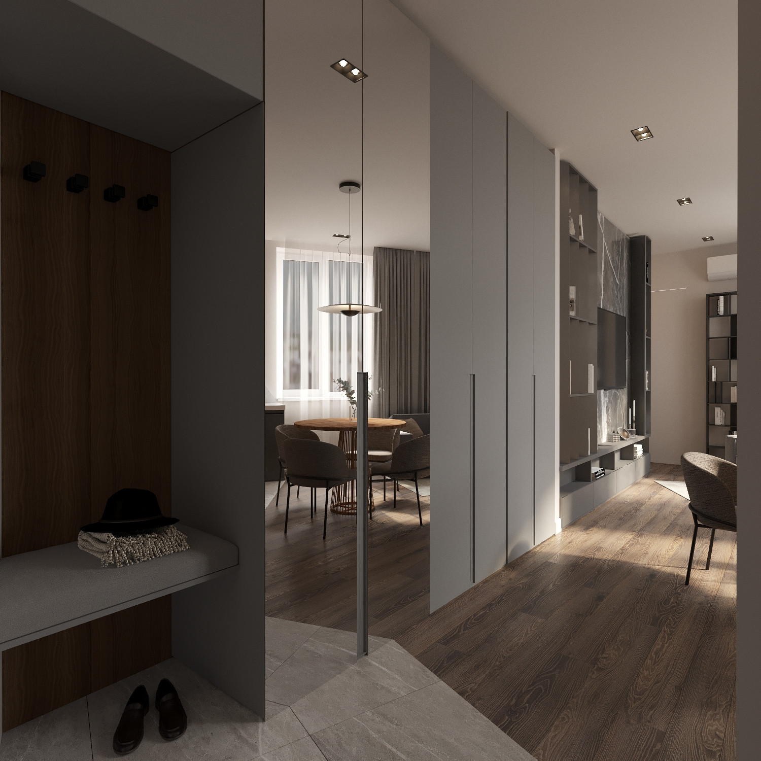 Обложка проекта: Апартаменты 70 кВ.м в ЖК БУКИНИСТ