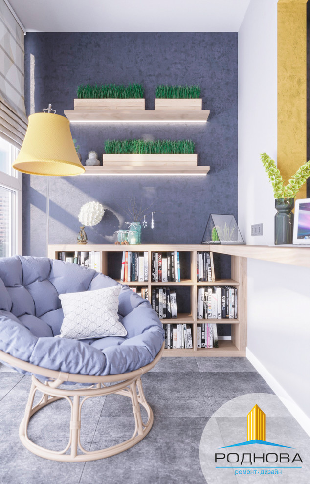 Дизайн проект квартиры студии 28 кв.м.