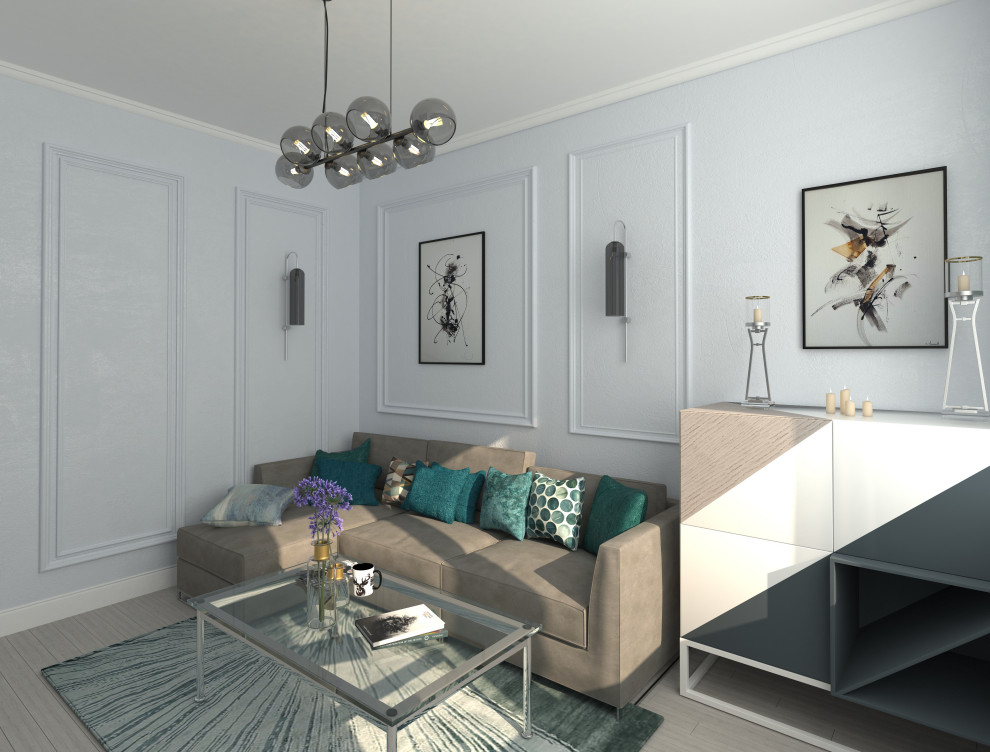 Трёхкомнатная квартира для молодой семьи с ребёнком.3 варианта.