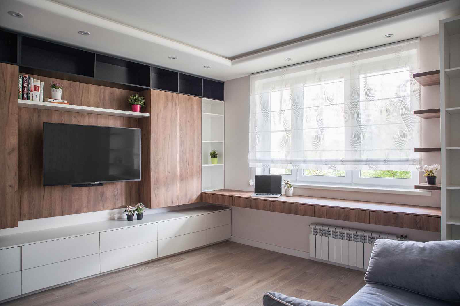 Зона гостиной