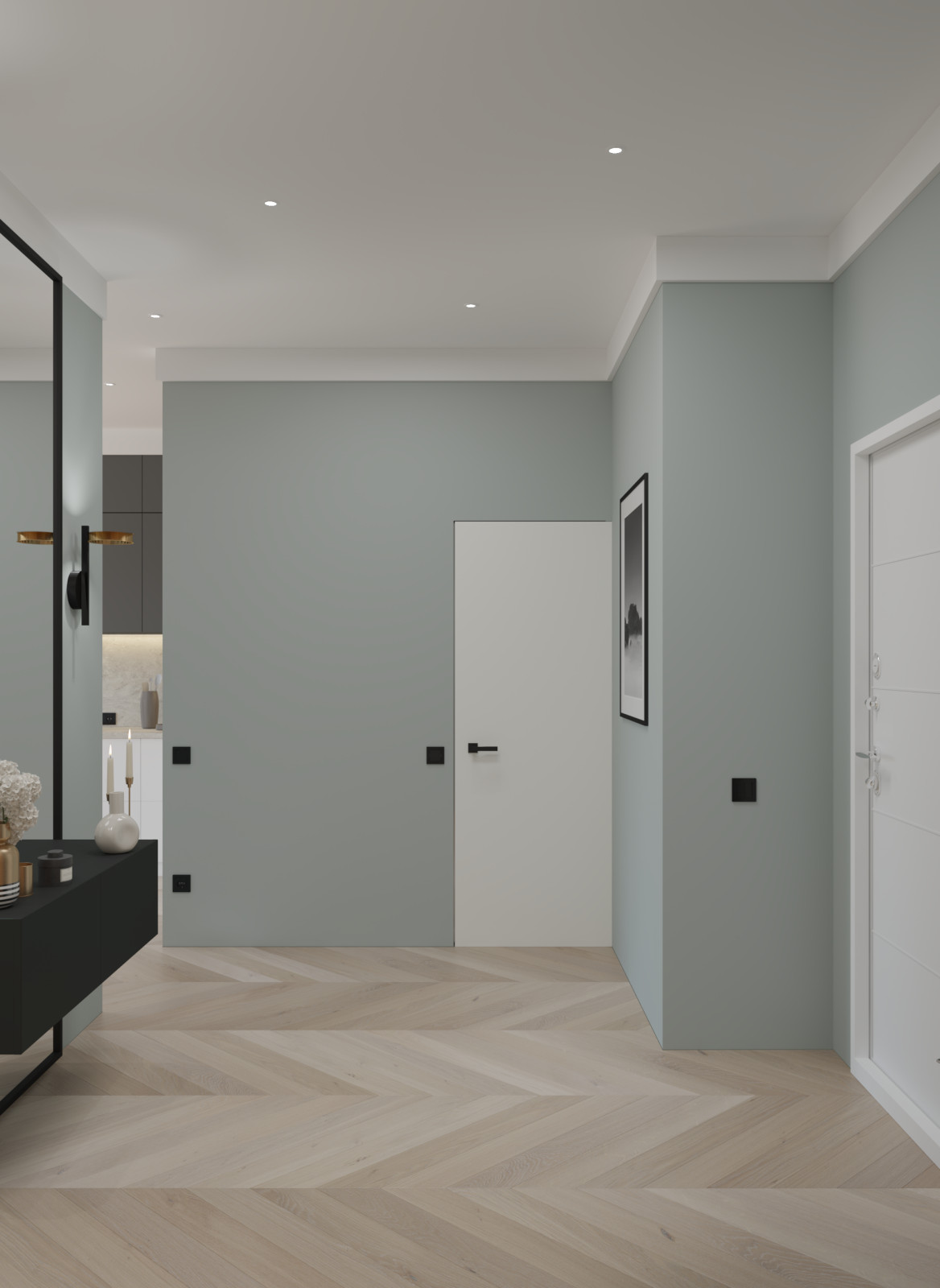 Квартира в ЖК "Хорошевский"_прихожая