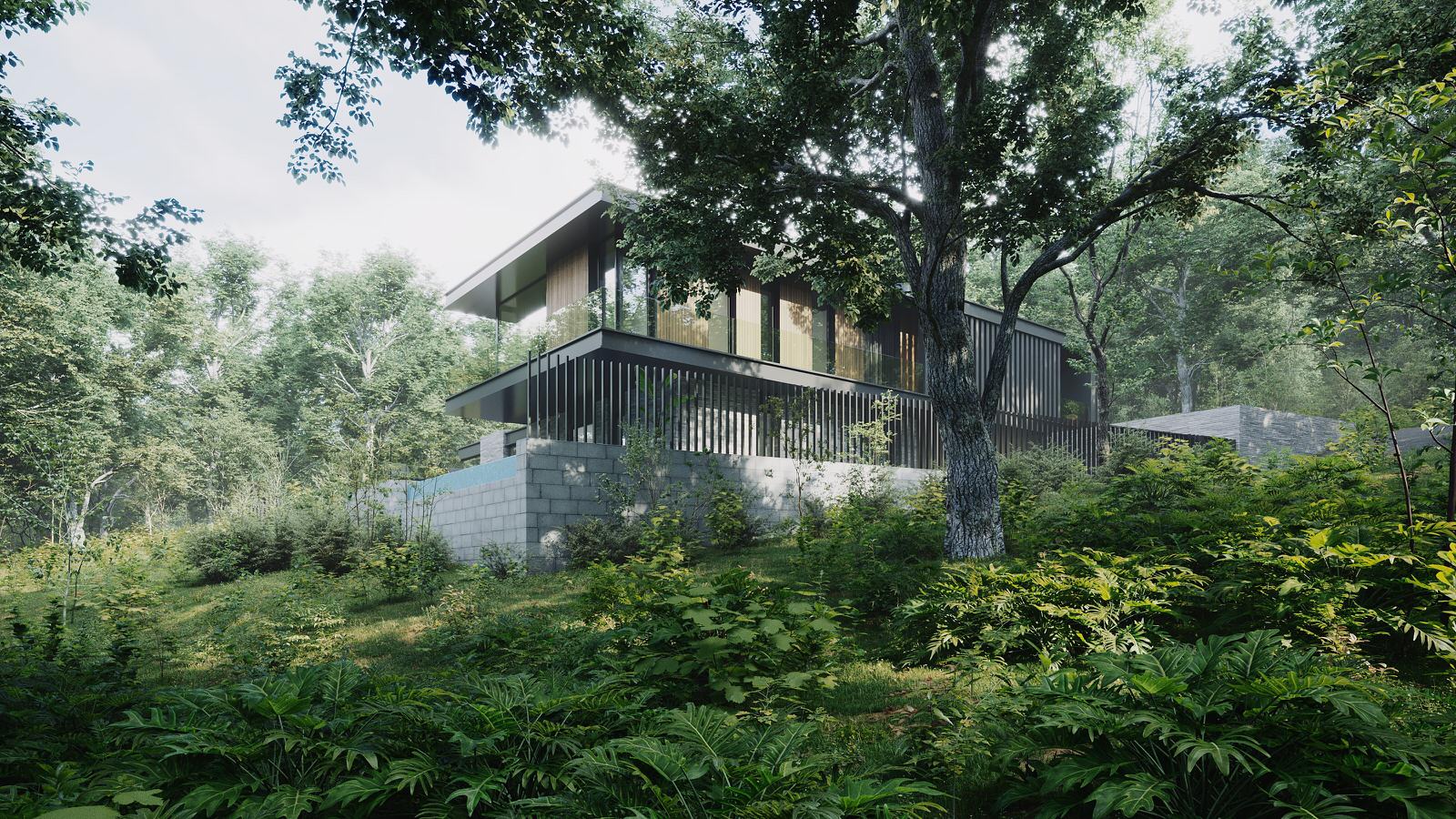 Дом с конем